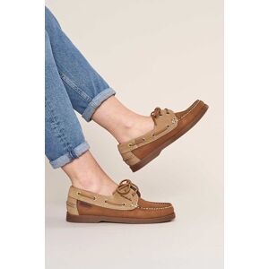 Moshulu Women's 'Salcombe 3' Boat Shoes in Tan Size: 4 Tan 4 Moshulu Women's 'Salcombe 3' Boat Shoes in Tan Size: 4 Tan 4