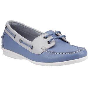Hush Puppies Women's Irene Boat Shoe in Blue Size: 6 Blue 6 Hush Puppies Women's Irene Boat Shoe in Blue Size: 6 Blue 6