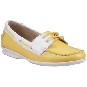 Hush Puppies Women's Irene Boat Shoe in Yellow Size: 7 Yellow 7 Hush Puppies Women's Irene Boat Shoe in Yellow Size: 7 Yellow 7