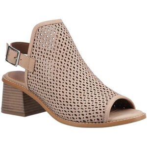 Hush Puppies Women's Louise Heeled Sandal in Taupe Size: 5 Taupe 5 Hush Puppies Women's Louise Heeled Sandal in Taupe Size: 5 Taupe 5