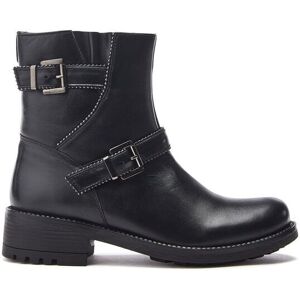 Moda In Pelle Women's 'Oui' Leather Ankle Boots in Black Size: 6 Black 6 Moda In Pelle Women's 'Oui' Leather Ankle Boots in Black Size: 6 Black 6