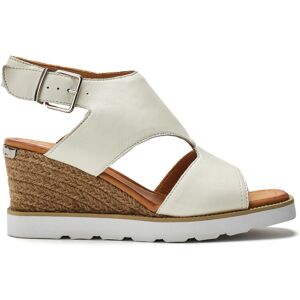 Moda In Pelle Women's 'Mapel' Leather Wedges in White Size: 7 White 7 Moda In Pelle Women's 'Mapel' Leather Wedges in White Size: 7 White 7