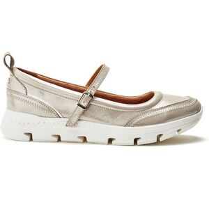 Moda In Pelle Women's 'Enchant' Metallic Leather Loafers in Stone Size: 5 Stone 5 Moda In Pelle Women's 'Enchant' Metallic Leather Loafers in Stone Size: 5 Stone 5