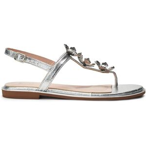Moda In Pelle Women's 'Jewelle' Porvair Sandals in Silver Size: 4 Silver 4 Moda In Pelle Women's 'Jewelle' Porvair Sandals in Silver Size: 4 Silver 4