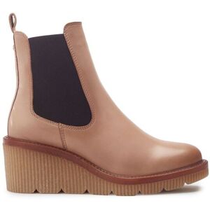 Moda In Pelle Women's 'Audyn' Leather Heeled Boots in Taupe Size: 7 Taupe 7 Moda In Pelle Women's 'Audyn' Leather Heeled Boots in Taupe Size: 7 Taupe 7