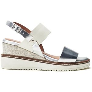 Moda In Pelle Women's 'Gavasi' Leather Wedges in White Size: 3 White 3 Moda In Pelle Women's 'Gavasi' Leather Wedges in White Size: 3 White 3