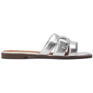 Moda In Pelle Women's 'Liatris' Leather Sandals in Silver Size: 8 Silver 8 Moda In Pelle Women's 'Liatris' Leather Sandals in Silver Size: 8 Silver 8
