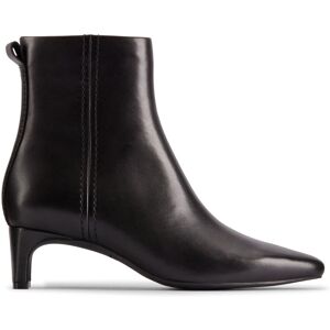 Clarks Women's Edina Up Black Leather Ankle Boots Size: 4-Standard Fit Black 4-Standard Fit Clarks Women's Edina Up Black Leather Ankle Boots Size: 4-Standard Fit Black 4-Standard Fit