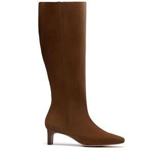 Clarks Women's Edina Tall Walnut Suede Knee High Boots in Brown Size: 7-Standard Fit Brown 7-Standard Fit Clarks Women's Edina Tall Walnut Suede Knee High Boots in Brown Size: 7-Standard Fit Brown 7-Standard Fit