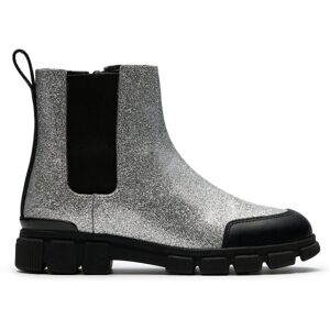 Clarks Evyn Chelsea Kid Silver Patent Chelsea Boots, Ankle Boots Size: 1.5-Standard Fit Silver 1.5-Standard Fit Clarks Evyn Chelsea Kid Silver Patent Chelsea Boots, Ankle Boots Size: 1.5-Standard Fit Silver 1.5-Standard Fit