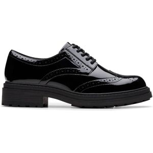 Clarks Women's Orinoco3 Derby Black Patent Derby Shoes, Lace Up Size: 8-Wide Fit Black 8-Wide Fit Clarks Women's Orinoco3 Derby Black Patent Derby Shoes, Lace Up Size: 8-Wide Fit Black 8-Wide Fit