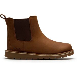Clarks Joyful Sky Kid Tan Ankle Boots in Brown Size: 2-Wide Fit Brown 2-Wide Fit Clarks Joyful Sky Kid Tan Ankle Boots in Brown Size: 2-Wide Fit Brown 2-Wide Fit