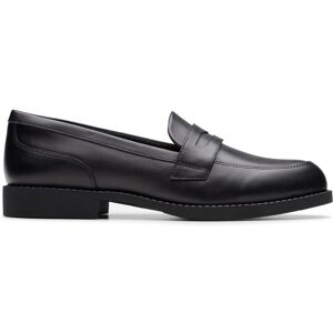 Clarks Tapa Edge Youth Black Leather Loafers, Slip Ons, School Shoes Size: 5.5-Standard Fit Black 5.5-Standard Fit Clarks Tapa Edge Youth Black Leather Loafers, Slip Ons, School Shoes Size: 5.5-Standard Fit Black 5.5-Standard Fit