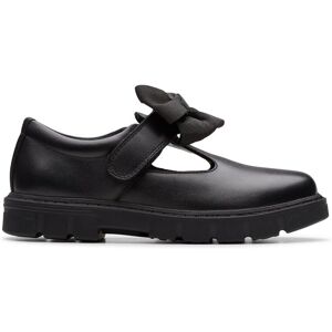 Clarks Lorcam Hope Kid Black Leather T Bar Shoes, Riptape, School Shoes Size: 11-Standard Fit Black 11-Standard Fit Clarks Lorcam Hope Kid Black Leather T Bar Shoes, Riptape, School Shoes Size: 11-Standard Fit Black 11-Standard Fit