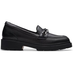 Clarks Eris Edge Youth Black Leather Loafers, Slip Ons, School Shoes Size: 3-Wide Fit Black 3-Wide Fit Clarks Eris Edge Youth Black Leather Loafers, Slip Ons, School Shoes Size: 3-Wide Fit Black 3-Wide Fit