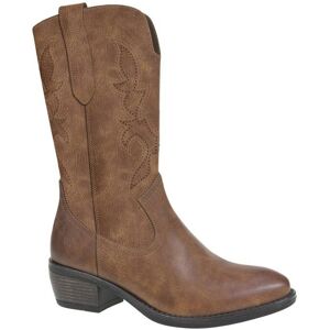 Cipriata Women's Wanda Cowboy Boots in Tan Size: 5 Tan 5 Cipriata Women's Wanda Cowboy Boots in Tan Size: 5 Tan 5