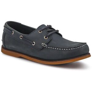 Pavers Men's Casual Leather Boat Shoes in Black Size: 11 Black 11 Pavers Men's Casual Leather Boat Shoes in Black Size: 11 Black 11