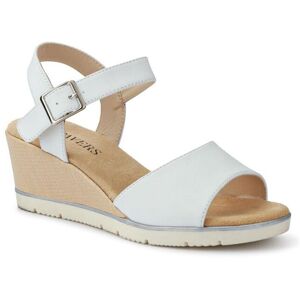 Pavers Women's Elasticated Casual Sandals in White Size: 7 White 7 Pavers Women's Elasticated Casual Sandals in White Size: 7 White 7