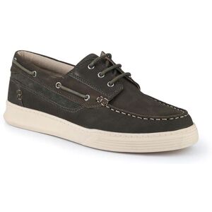 Pavers Men's Leather Wide-Fit Boat Shoes in Green Size: 11 Green 11 Pavers Men's Leather Wide-Fit Boat Shoes in Green Size: 11 Green 11