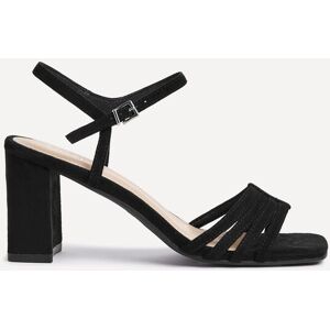 Linzi Women's Annie Black Faux Suede Strappy Block Heel Size: 5-Standard Fit Black 5-Standard Fit Linzi Women's Annie Black Faux Suede Strappy Block Heel Size: 5-Standard Fit Black 5-Standard Fit