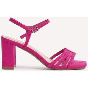 Linzi Women's Annie Fuchsia Faux Suede Strappy Block Heel Size: 3-Standard Fit Fuchsia 3-Standard Fit Linzi Women's Annie Fuchsia Faux Suede Strappy Block Heel Size: 3-Standard Fit Fuchsia 3-Standard Fit