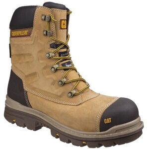 Caterpillar Men's 'Premier' Leather Safety Boots in Camel Size: 8 Camel 8 Caterpillar Men's 'Premier' Leather Safety Boots in Camel Size: 8 Camel 8