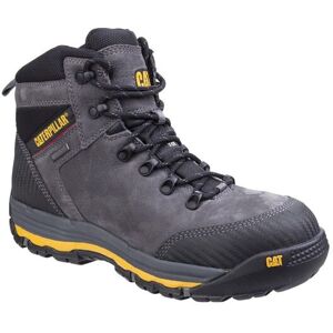 Caterpillar Men's 'Munising' Leather Safety Boots in Grey Size: 12 Grey 12 Caterpillar Men's 'Munising' Leather Safety Boots in Grey Size: 12 Grey 12