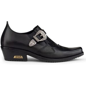 Infinity Leather Men's Leather Winklepickers Cowboy Cuban Biker Shoes in Black Size: 9 Black 9 Infinity Leather Men's Leather Winklepickers Cowboy Cuban Biker Shoes in Black Size: 9 Black 9