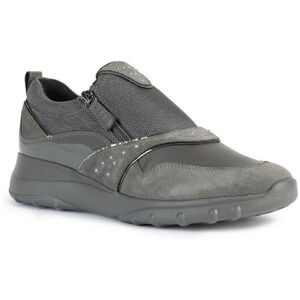 Geox Women's Dark Grey 'D Zosma B' Suede Sneakers Size: 6 Dark Grey 6 Geox Women's Dark Grey 'D Zosma B' Suede Sneakers Size: 6 Dark Grey 6