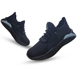 Alivio Safety Shoes Toe Cap Lightweight Comfortable Trainers in Black Size: 9 Black 9 Alivio Safety Shoes Toe Cap Lightweight Comfortable Trainers in Black Size: 9 Black 9