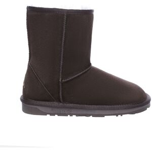 EverAu Australia Women's Real Sheepskin Parrot Mid-Calf Classic Boots with TPR Sole in Chocolate Size: 4 Chocolate 4 EverAu Australia Women's Real Sheepskin Parrot Mid-Calf Classic Boots with TPR Sole in Chocolate Size: 4 Chocolate 4