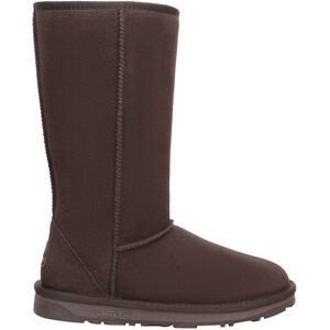 EverAu Australia Women's Real Sheepskin Whistler Tall Classic Boots with TPR Sole in Chocolate Size: 3 Chocolate 3 EverAu Australia Women's Real Sheepskin Whistler Tall Classic Boots with TPR Sole in Chocolate Size: 3 Chocolate 3