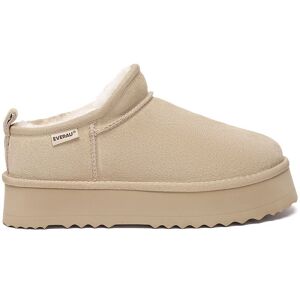 EverAu Australia Women's Real Sheepskin Women Partridge Classic Ultra Mini Platform Boots with EVA Sole in Light Sand Size: 5 Light Sand 5 EverAu Australia Women's Real Sheepskin Women Partridge Classic Ultra Mini Platform Boots with EVA Sole in Light Sand Size: 5 Light Sand 5