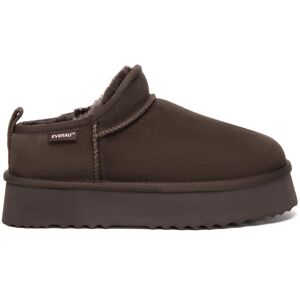 EverAu Australia Women's Real Sheepskin Women Partridge Classic Ultra Mini Platform Boots with EVA Sole in Chocolate Size: 6 Chocolate 6 EverAu Australia Women's Real Sheepskin Women Partridge Classic Ultra Mini Platform Boots with EVA Sole in Chocolate Size: 6 Chocolate 6