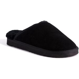 Aus Wooli Australia Sheepskin Wool Slippers in Black Size: 7 Black 7 Aus Wooli Australia Sheepskin Wool Slippers in Black Size: 7 Black 7