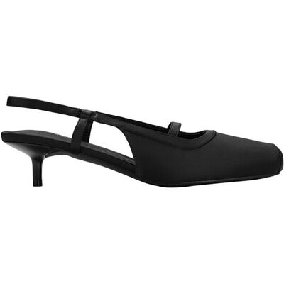 MODISHION Women's Solid Slingback Pumps Low Heels in Black Size: 7 Black 7 MODISHION Women's Solid Slingback Pumps Low Heels in Black Size: 7 Black 7