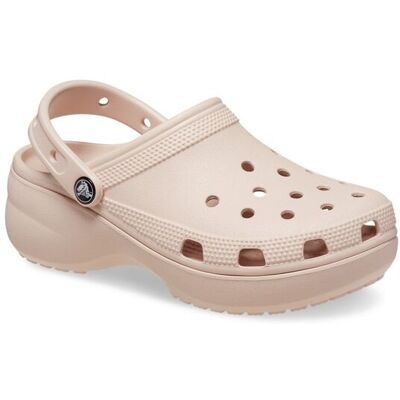 Crocs Women's Classic Platform Clog in Natural Size: 5 Natural 5 Crocs Women's Classic Platform Clog in Natural Size: 5 Natural 5