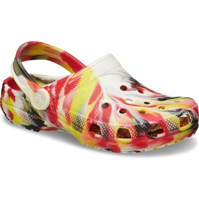 Crocs Toddler Classic Marbled Clog in Red Size: Infant 8 Red Infant 8 Crocs Toddler Classic Marbled Clog in Red Size: Infant 8 Red Infant 8