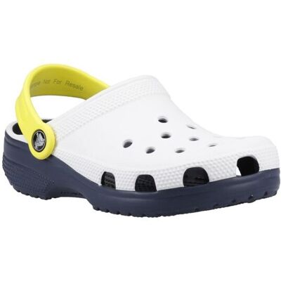 Crocs Kids Classic Retro Sport Clog in White Size: Infant 13 White Infant 13 Crocs Kids Classic Retro Sport Clog in White Size: Infant 13 White Infant 13