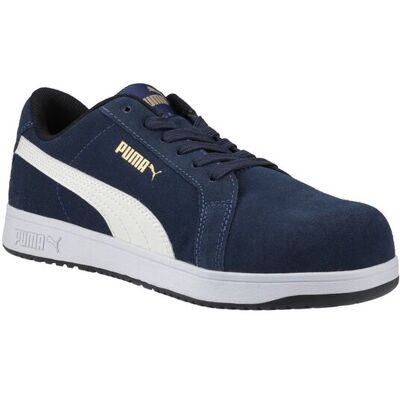 Puma Safety Men's Iconic Low Safety Shoes in Navy Size: 10 Navy 10 Puma Safety Men's Iconic Low Safety Shoes in Navy Size: 10 Navy 10