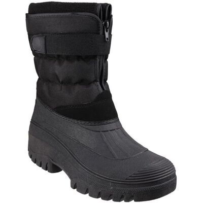 Cotswold Women's Chase Touch Fastening & Zip up Winter Boot in Black Size: 2 Black 2 Cotswold Women's Chase Touch Fastening & Zip up Winter Boot in Black Size: 2 Black 2