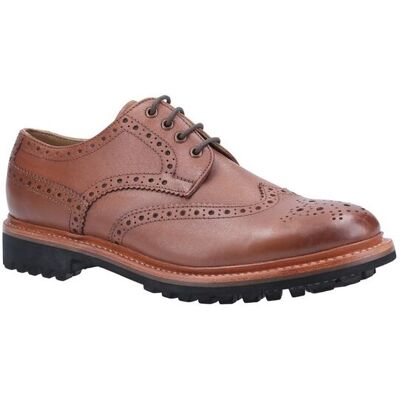 Cotswold Men's 'Quenington Commando' Leather Lace Shoes in Brown Size: 9 Brown 9 Cotswold Men's 'Quenington Commando' Leather Lace Shoes in Brown Size: 9 Brown 9
