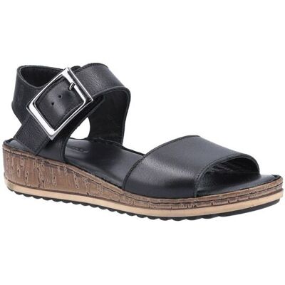 Hush Puppies Women's Ellie Sandal in Black Size: 4 Black 4 Hush Puppies Women's Ellie Sandal in Black Size: 4 Black 4