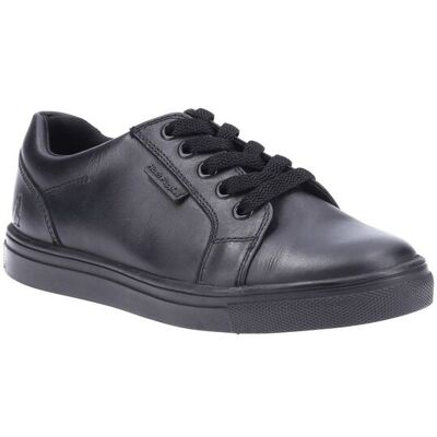 Hush Puppies Men's 'Sam Senior' School Shoes in Black Size: 4 Black 4 Hush Puppies Men's 'Sam Senior' School Shoes in Black Size: 4 Black 4