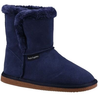 Hush Puppies Women's 'Ashleigh' Classic Slippers in Navy Size: 5 Navy 5 Hush Puppies Women's 'Ashleigh' Classic Slippers in Navy Size: 5 Navy 5