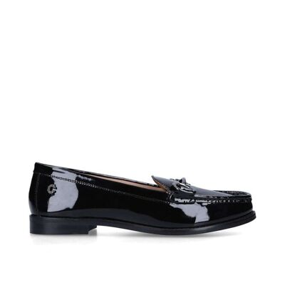 Carvela Women's 'Snap' Leather Patent Flats in Black Size: 5 Black 5 Carvela Women's 'Snap' Leather Patent Flats in Black Size: 5 Black 5