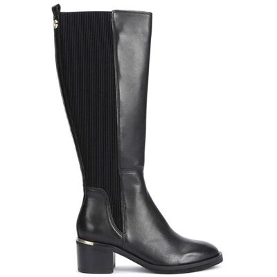 Carvela Women's 'Liberty High' Leather Boots in Black Size: 3 Black 3 Carvela Women's 'Liberty High' Leather Boots in Black Size: 3 Black 3