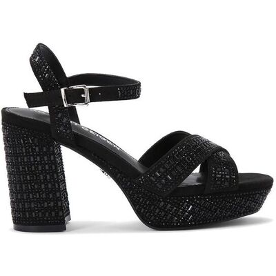KG Kurt Geiger Women's 'Fleur Platform' Heels in Black Size: 4 Black 4 KG Kurt Geiger Women's 'Fleur Platform' Heels in Black Size: 4 Black 4