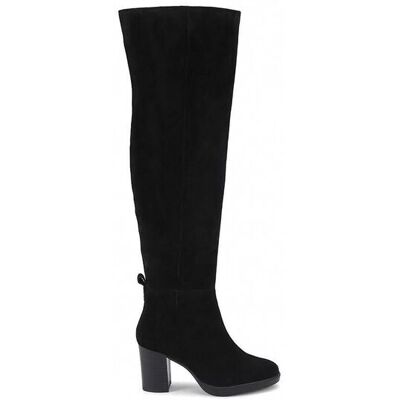 KG Kurt Geiger Women's 'Sage High Leg Otk' Boots in Black Size: 3 Black 3 KG Kurt Geiger Women's 'Sage High Leg Otk' Boots in Black Size: 3 Black 3