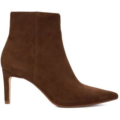 Dune London Women's Wide Fit 'Obsessively' Suede Ankle Boots in Brown Size: 8 Brown 8 Dune London Women's Wide Fit 'Obsessively' Suede Ankle Boots in Brown Size: 8 Brown 8